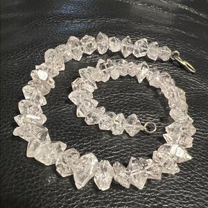 Listing for onemoon - Herkimer Diamond Strand Necklace - 16in